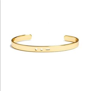Baublebar Morse Code Bangle - C